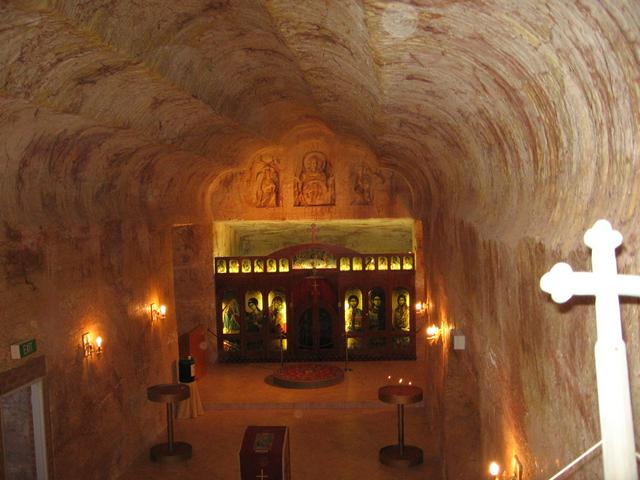 Interior of Serbian Orthodox Church