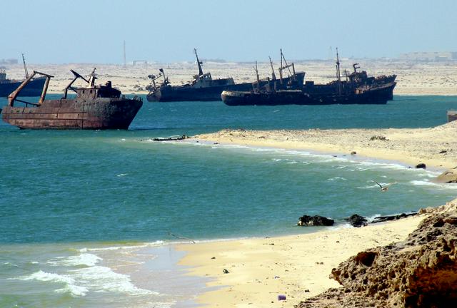 The ship graveyard