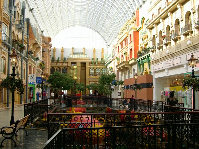 Inside West Edmonton Mall, North America's largest shopping mall