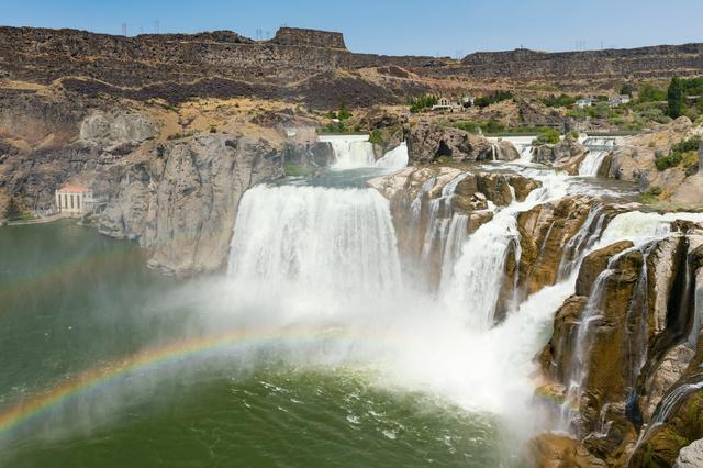 Shoshone Falls in August 2018