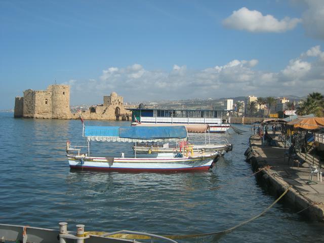 The Sea Castle, on the harbor