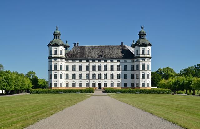 Skokloster Palace, an hour drive from Uppsala. In the summer, there are boat tours to the castle from Uppsala.