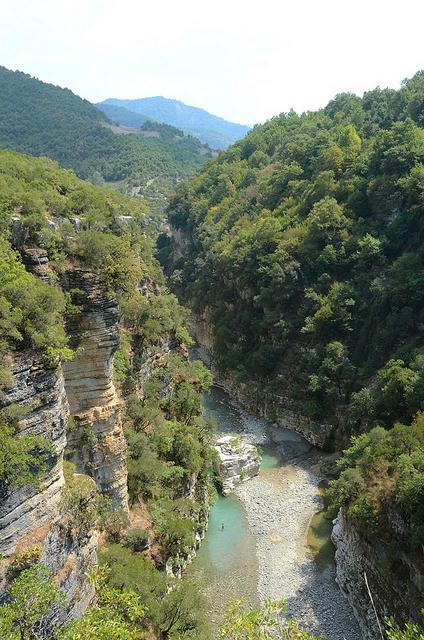 Osum Canyon in Skrapar