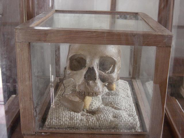 Chief Mkwawa’s skull at Kalenga