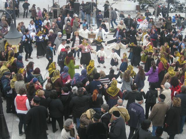 A carnival of dance on the central square