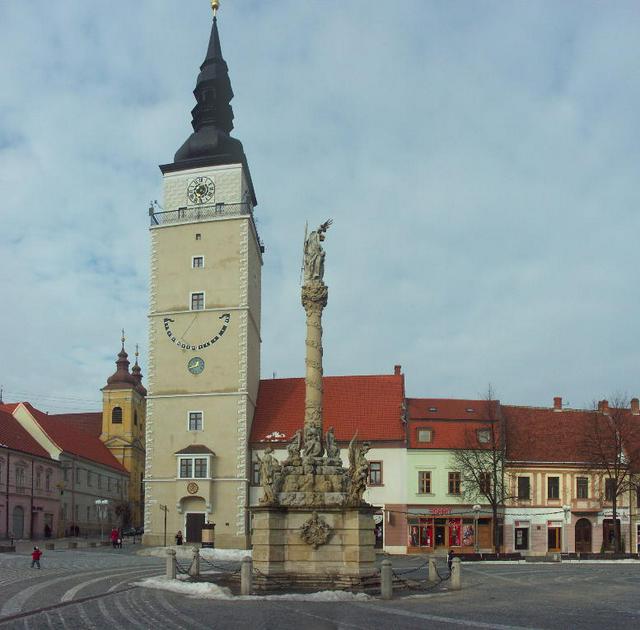 Trnava city center, city tower