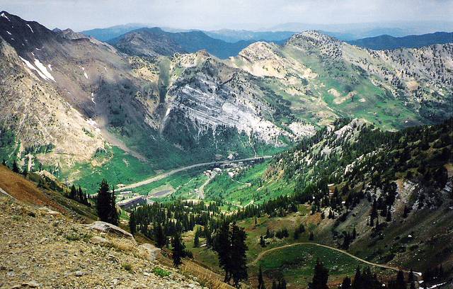 Snowbird Ski Resort during the summer