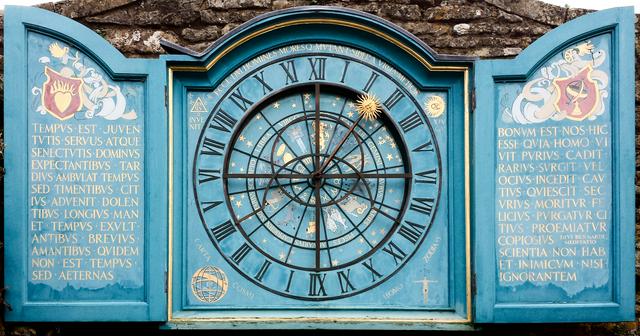 The Nychthemeron Clock in Snowshill Manor