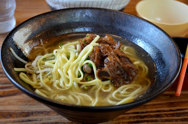 Sōki soba pork noodles at Takenoko