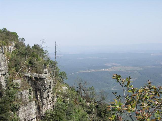 View from God's Window over the lowveld towards Maputo