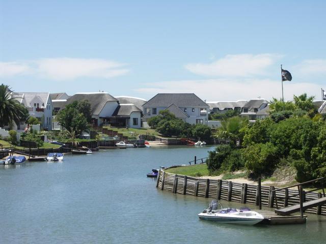 The canals in St Francis Bay.