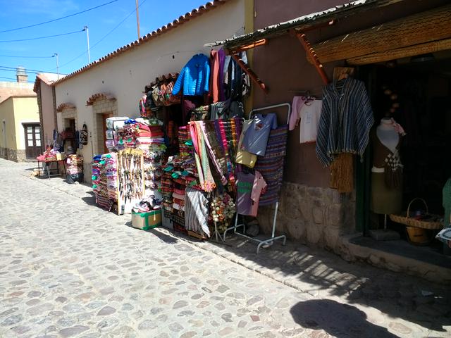 Souvenirs for sale in Humahuaca