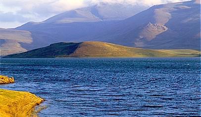 Spandaryan reservoir in Sisian