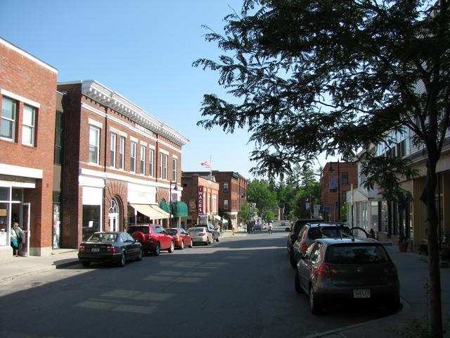 View down Spring St.