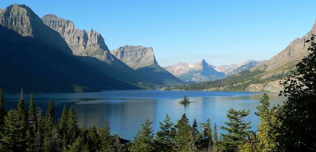 St. Mary Lake, Glacier National Park.