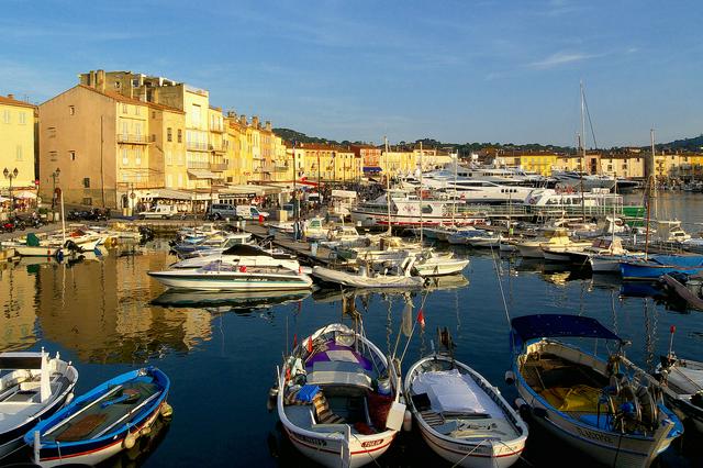 Saint-Tropez harbor