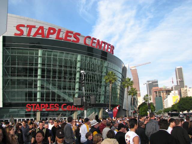 The Staples Center