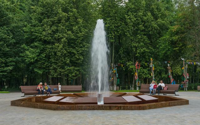 Muravyovsky Fountain in its current incarnation