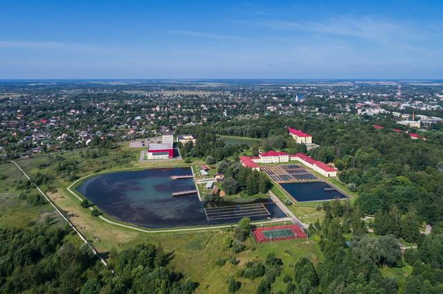 Aerial view of Staraya Russa Resort