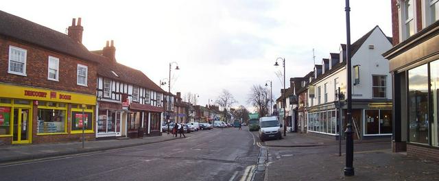 Stevenage old town High Street