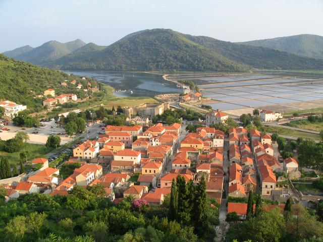 Panorama of Ston