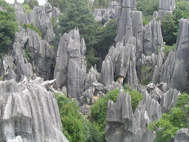 The stone forest near Kunming