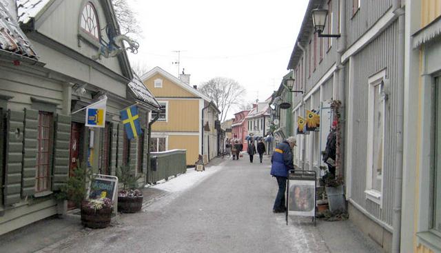 Stora gatan in Sigtuna