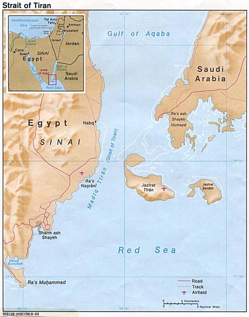  The Strait of Tiran and Tiran Island