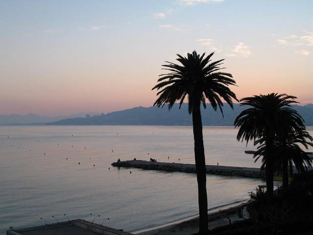 Sunset at Juan-les-Pins