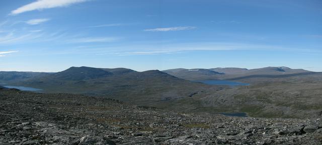 View towards Halti.