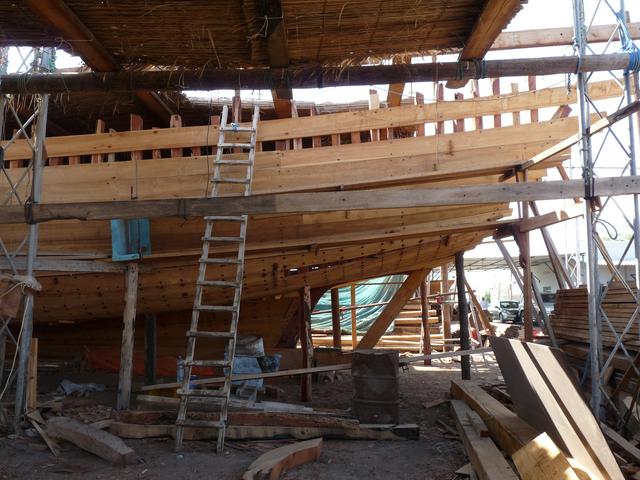 Dhow shipyard