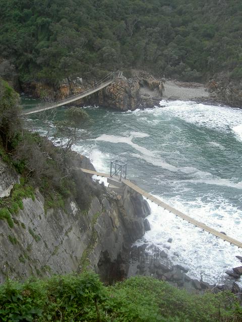 Storms River suspension bridges.