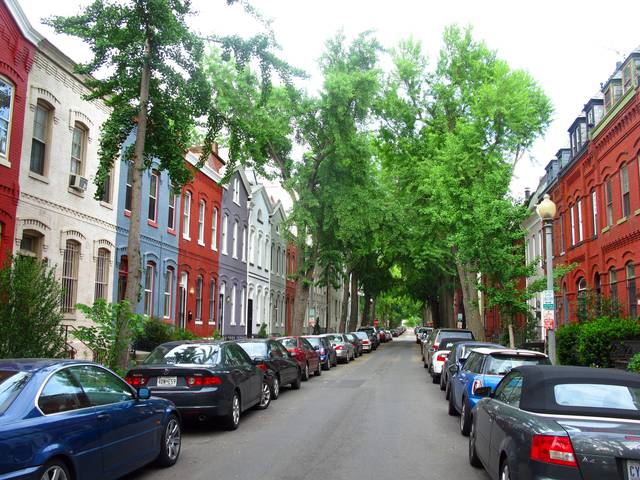 Rowhouses in Dupont Circle