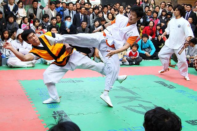 Taekkyeon, one of Korea's older martial arts