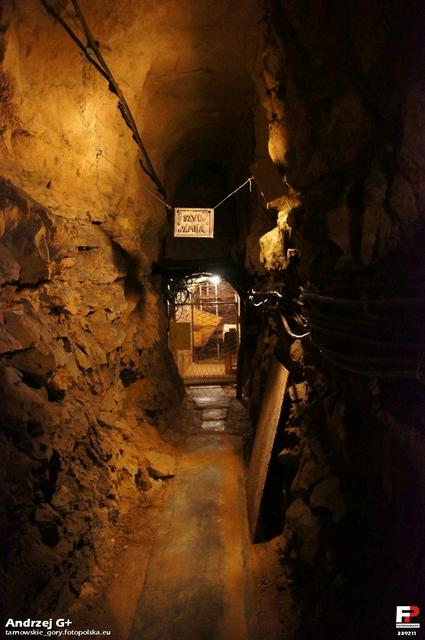 Inside the mine