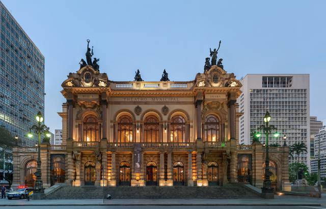 Theatro Municipal de São Paulo.