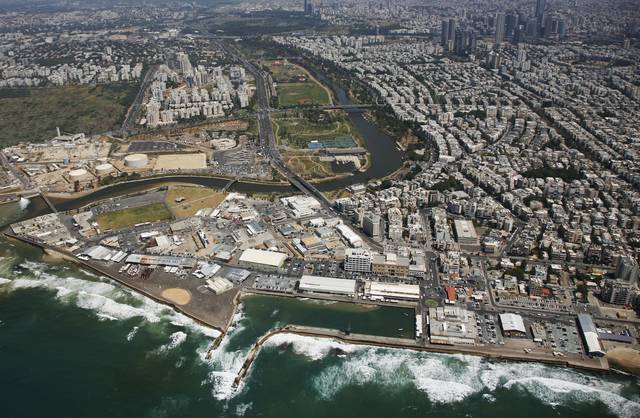 Tel Aviv Port in the Yarkon River Peninsula