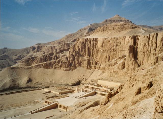 Deir el-Bahari, West Bank, Luxor.