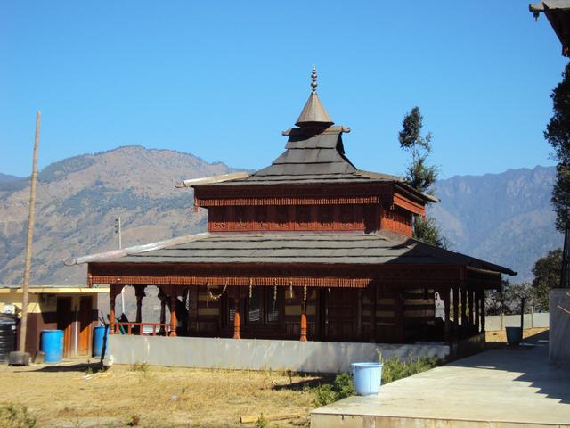 Mahasu Devta Temple, in the village of Hanol on the Tuini-Mori road