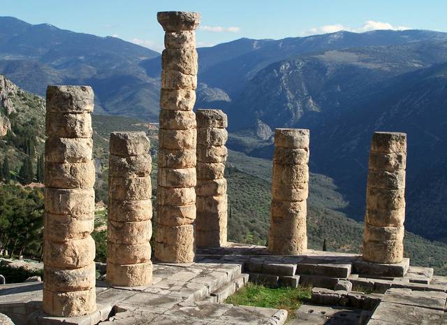 Temple of Apollo in Delphi
