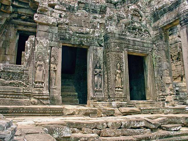 Prasat Bayon, the central temple of Angkor Thom