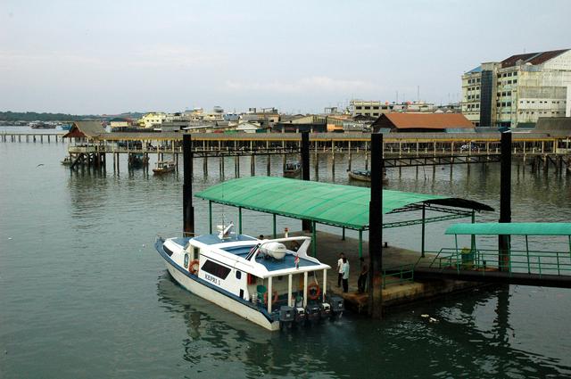 View of Tanjung Pinang from the ferry terminal