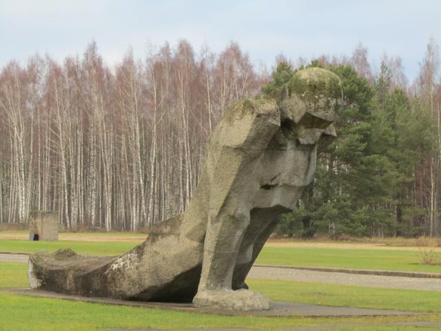 The Humiliated (One of the statues at Salaspils)