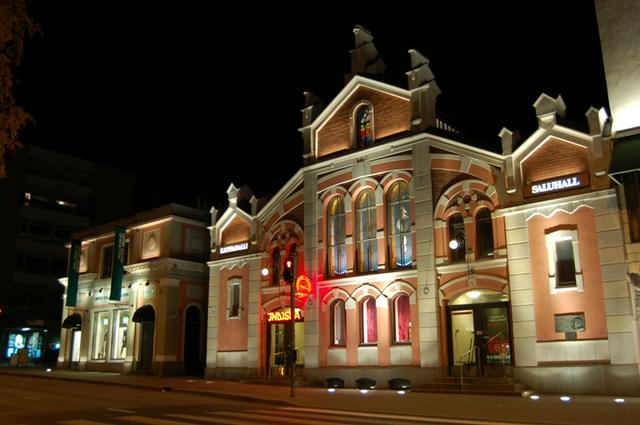 The old Market Hall of Vaasa is still in use.