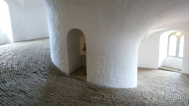 The Round Tower spiral walk