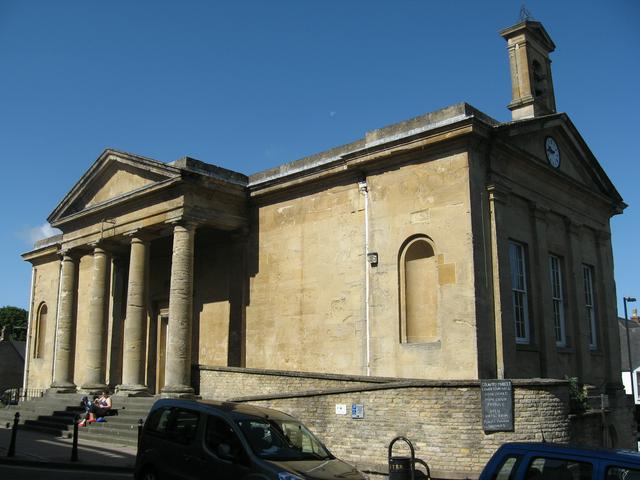 Neo-classical 17th century Town Hall in Chipping North