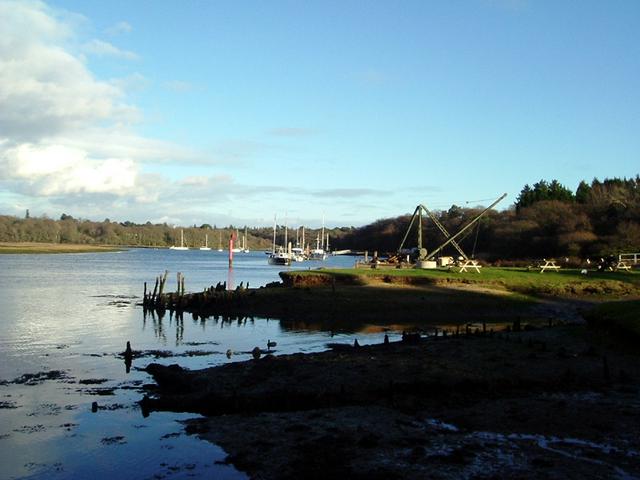 Bucklers Hard, major shipbuilding centre during the Napoleonic Wars