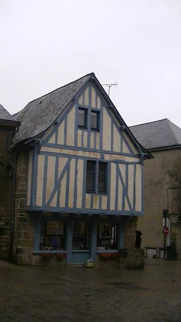 Medieval timber framed house