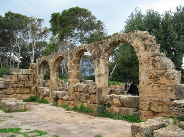 Ruins from the Roman Empire colony of Tipasa