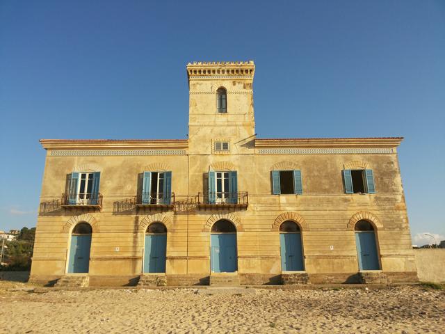 The tuna factory in Alcamo Marina at contrada Magazzinazzi